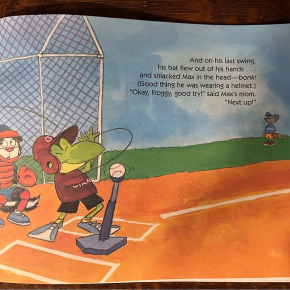 Froggy Plays T-Ball by Jonathan London - Picture 6 of 8